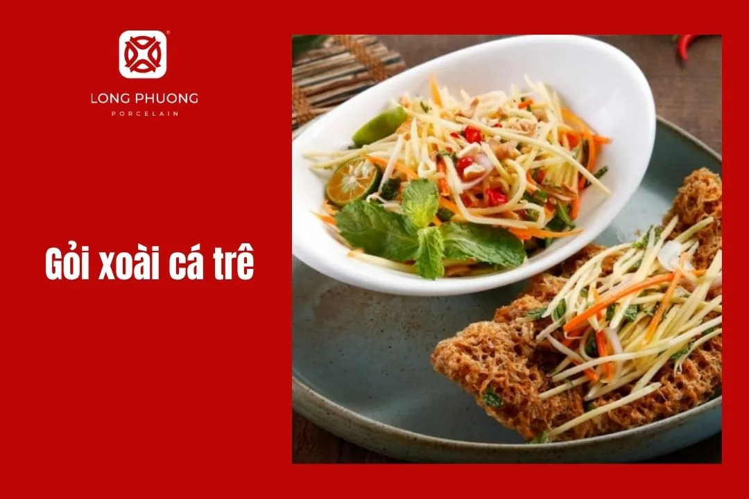 gỏi xoài cá trê
