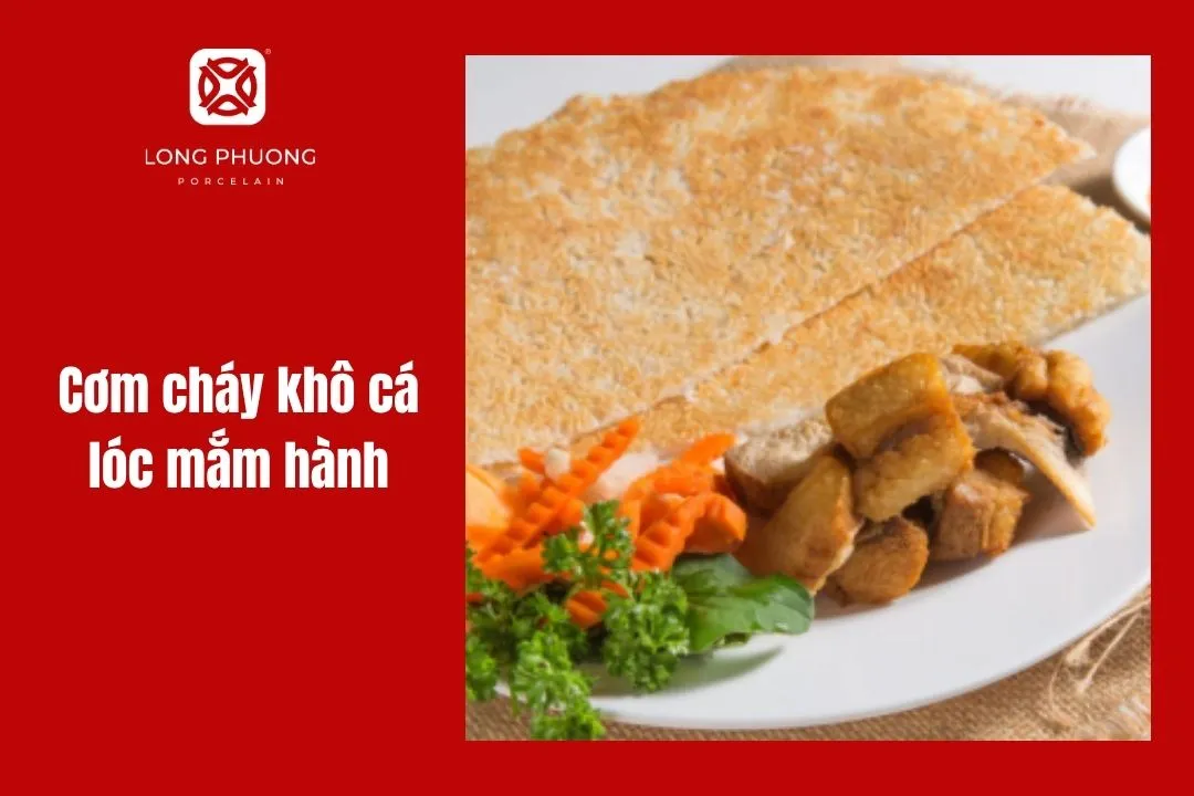 Khô cá lóc sốc mắm hành