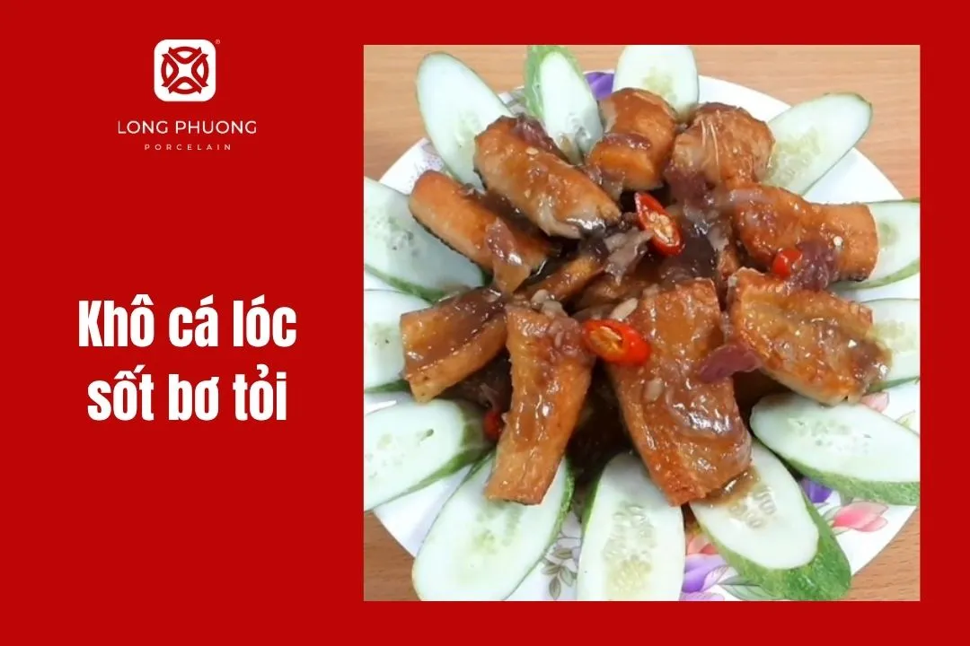 cá lóc chiên bơ tỏi