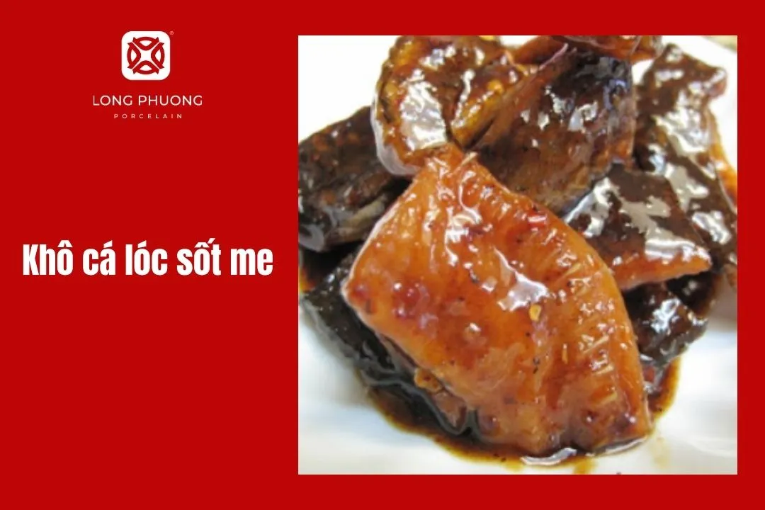 khô cá lóc sốt me