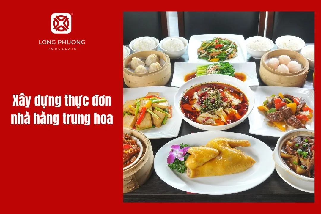 xây dựng thực đơn mở nhà hàng trung quốc