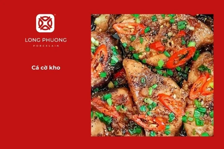 Món cá cờ kho đậm đà hương vị ăn cùng cơm nóng