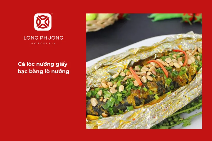 Lò nướng là lựa chọn lý tưởng nếu bạn muốn nướng cá lóc số lượng lớn