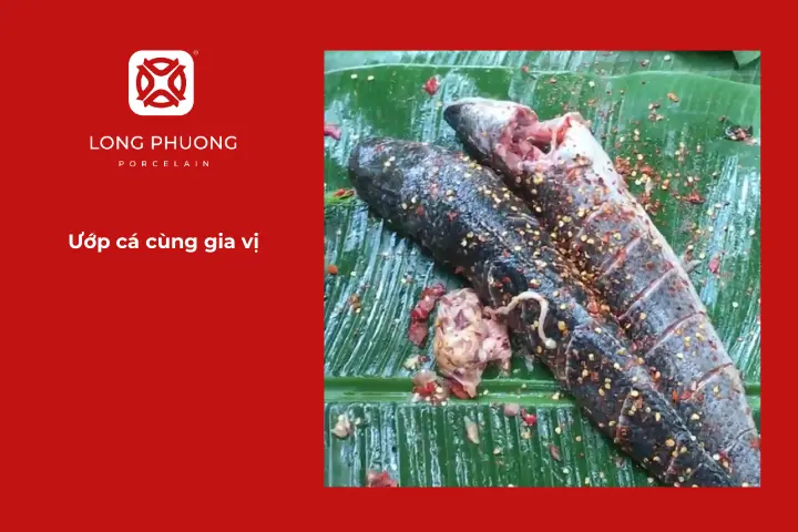 Nên ướp cá ít nhất 30 phút trước khi chế biến tiếp để cá thêm đậm đà