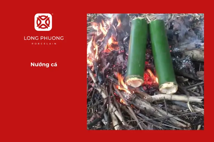 Khi nướng cá, bạn chú ý trở đều tay để cá chín đều cả hai mặt.  