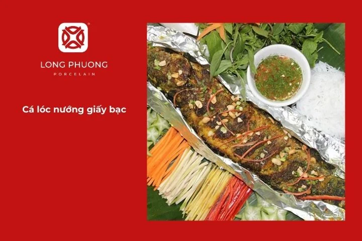 Cá lóc nướng giấy bạc