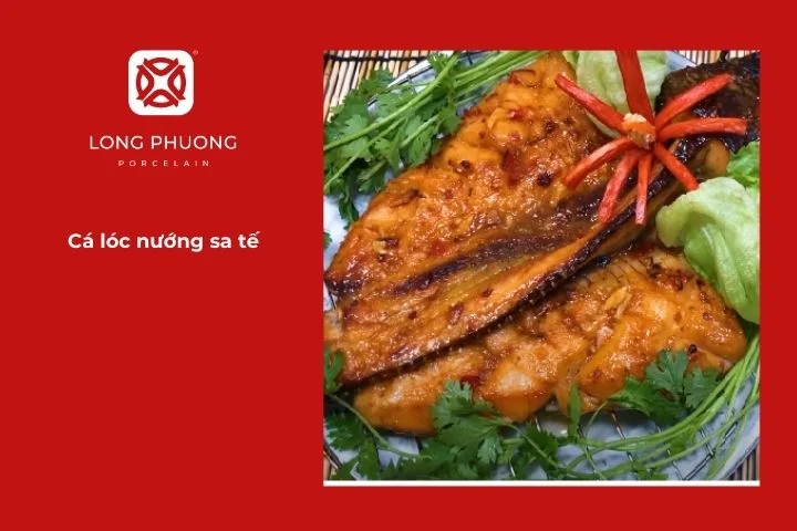 Cá lóc nướng sa tế
