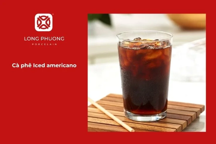 Iced Americano mát lạnh, sảng khoái cho ngày hè năng động
