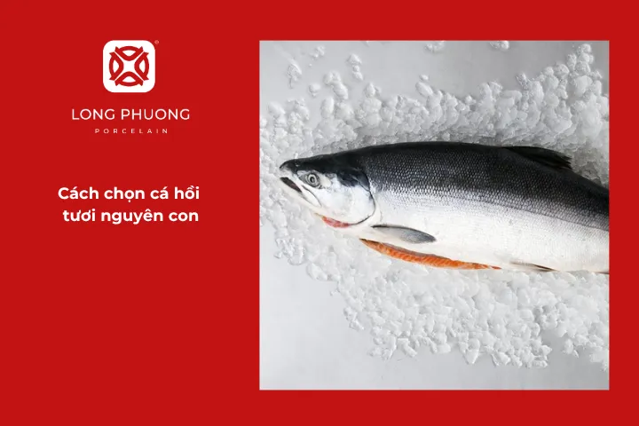 Cá tươi sẽ có mắt trong veo, sáng, hơi lồi và căng nhẹ