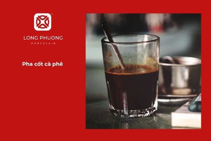Pha cafe cốt dừa tại nhà chuẩn vị