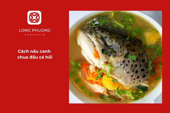 Hướng dẫn chi tiết cách nấu canh chua đầu cá hồi