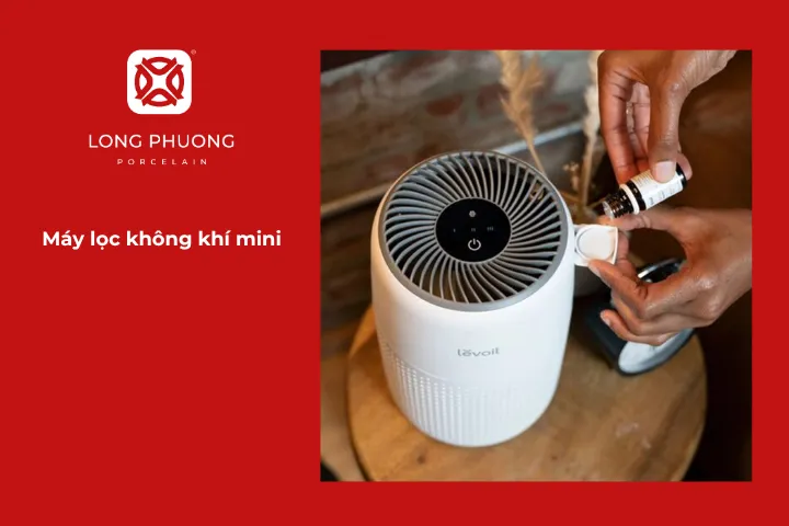 Một chiếc máy lọc không khí nhỏ gọn sẽ giúp văn phòng đối tác trở nên trong lành và thoáng mát hơn
