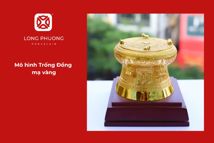 Trống đồng là món quà tặng đối tác nước ngoài cực kì ý nghĩa