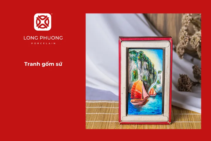 Tranh gốm là một gợi ý quà tặng đối tác nước ngoài tinh tế và độc đáo