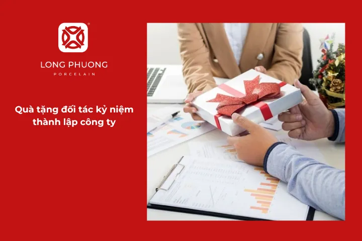 Tặng quà vào ngày kỷ niệm thành lập cho thấy bạn ủng hộ chặng đường phát triển của đối tác