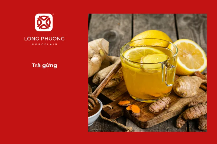 Trà gừng là lựa chọn tuyệt vời cho những ai đang phân vân uống gì vào mùa đông, giúp giữ ấm và thư giãn cơ thể