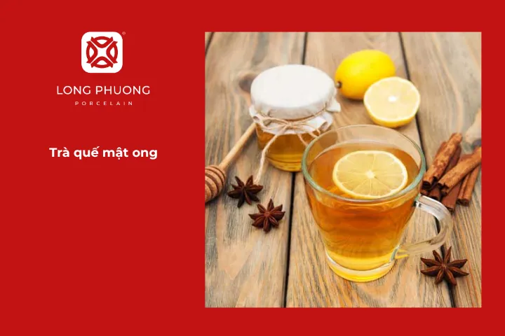 Trà quế mật ong là gợi ý vừa thơm ngon vừa bổ dưỡng khi bạn chưa biết nên uống nước gì vào mùa đông