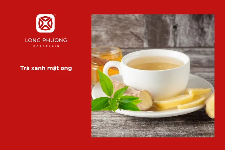 Trà xanh mật ong là một trong những đồ uống mùa đông tốt cho tim mạch và hệ miễn dịch