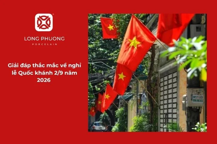 Thông tin giải đáp chi tiết về lịch nghỉ lễ Quốc khánh 2/9 năm 2026 cho người lao động.