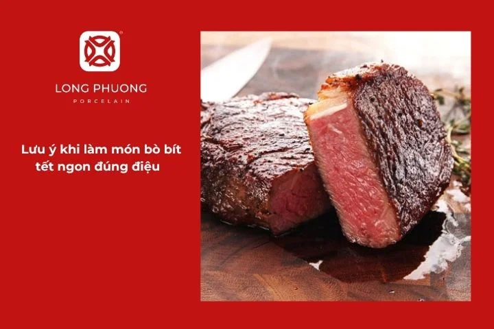 Mẹo giúp bò bít tết mềm và giữ được hương vị chuẩn Âu