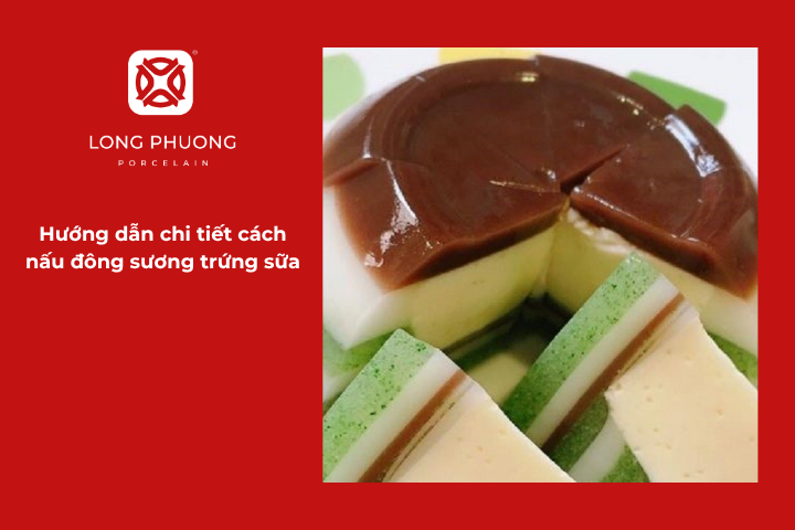 Mách bạn cách làm đông sương trứng sữa