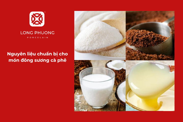 Nguyên liệu làm đông sương cà phê