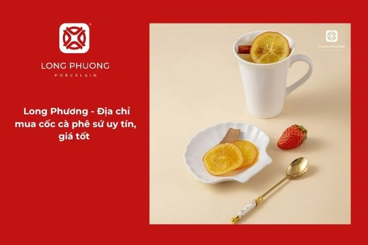 Long Phương cung cấp các mẫu cốc sứ cao cấp, bền đẹp, phù hợp cho pha và thưởng thức Frappuccino