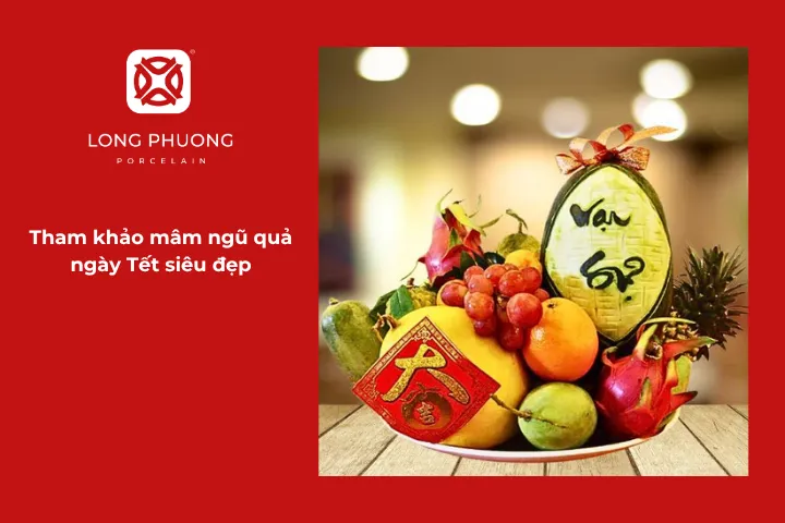 Bộ mâm ngũ quả vạn sự như ý