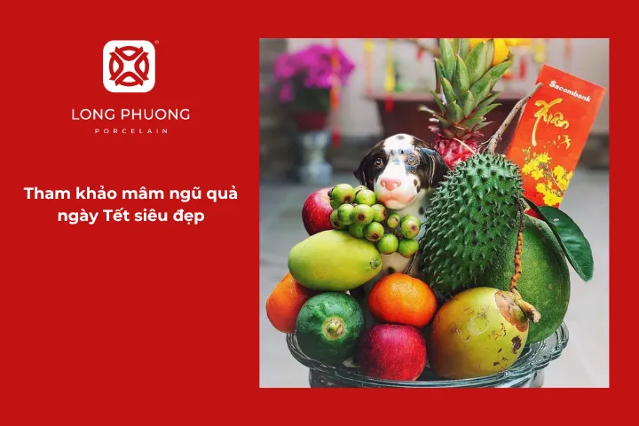 Bộ mâm ngũ quả cầu vừa đủ sài