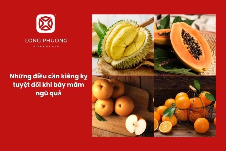 Các điều cần tránh khi bày mâm ngũ quả ngày Tết