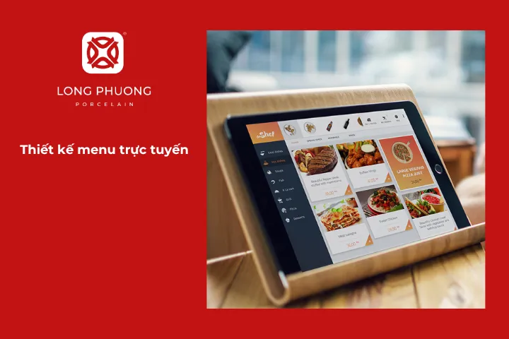 Thực đơn online hiện đại giúp khách hàng tra cứu dễ dàng, tăng sự tiện lợi và trải nghiệm