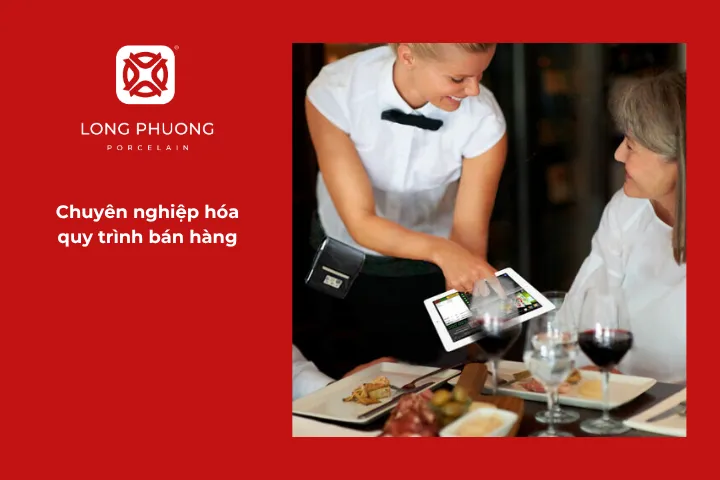Quy trình hiện đại giúp tiết kiệm thời gian và nâng cao trải nghiệm thực khách