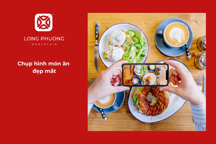 Hình ảnh món ăn đẹp mắt là yếu tố quan trọng giúp thu hút thực khách ngay từ cái nhìn đầu tiên