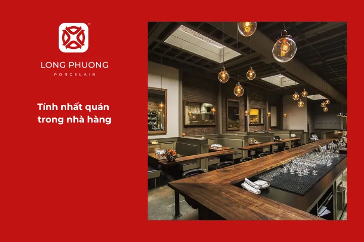 Sự đồng bộ trong không gian, phong cách và chất lượng phục vụ giúp nâng tầm trải nghiệm khách hàng