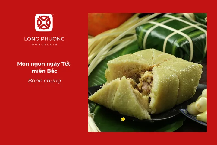 Bánh chưng được người Bắc xem như linh hồn của mâm cơm ngày Tết