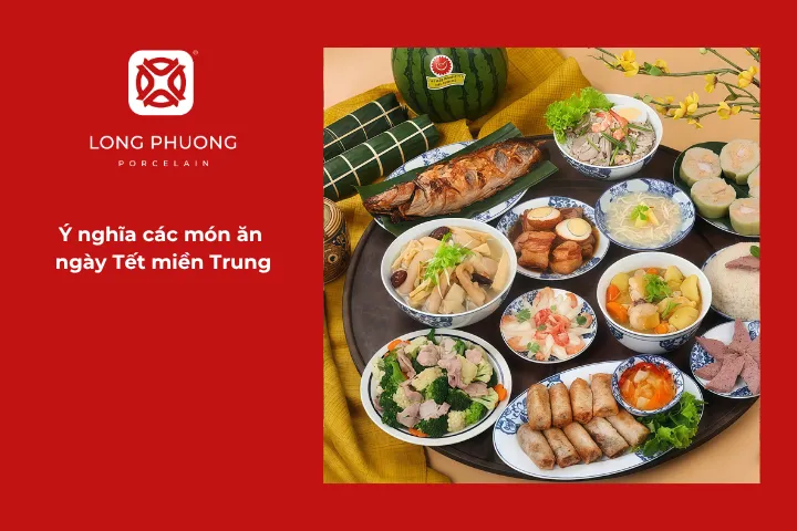 Các món ăn ngày Tết miền Trung tượng trưng cho hòa thuận, may mắn và giá trị văn hóa đặc trưng vùng miền