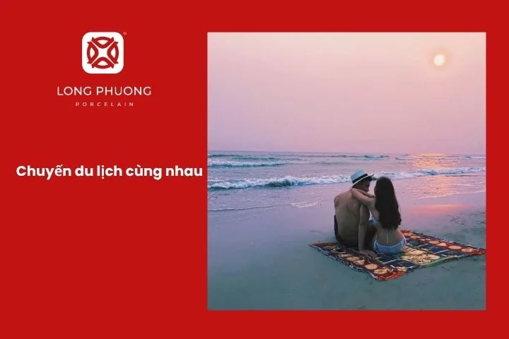Cặp đôi tận hưởng kỳ nghỉ lãng mạn mùa Giáng sinh