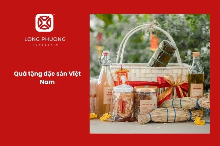 Giỏ đặc sản Việt Nam dành tặng khách hàng dịp 2/9
