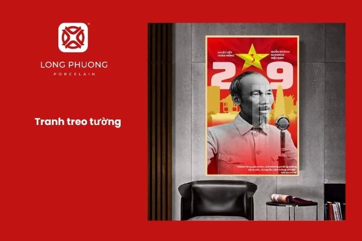 Tranh treo tường mang ý nghĩa may mắn dành tặng sếp