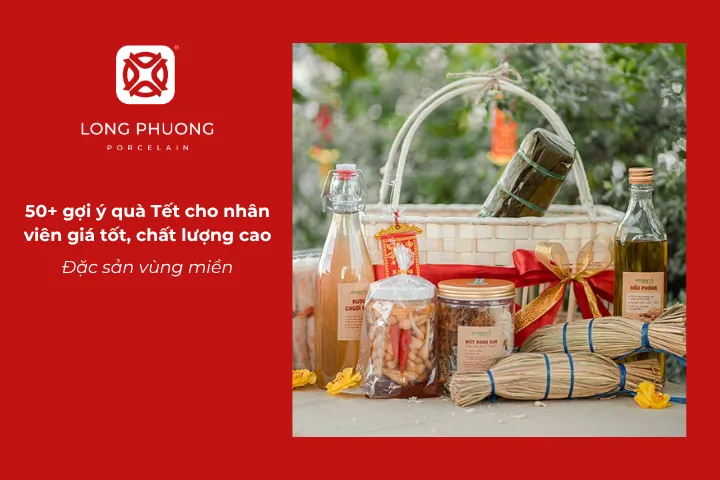 Đặc sản vùng miền là món quà gửi gắm nét văn hóa địa phương và sự phong phú trong ẩm thực đến nhân viên