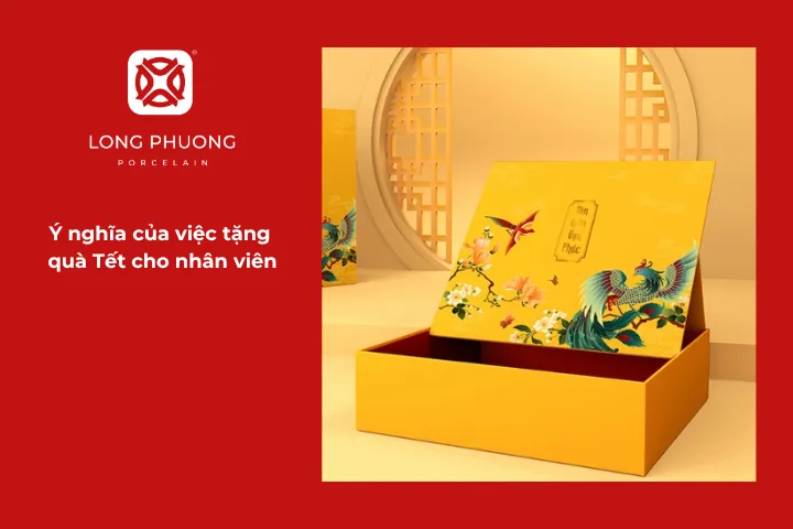 Tặng quà Tết không chỉ tri ân nhân viên mà còn củng cố tinh thần đoàn kết và động lực làm việc trong năm mới