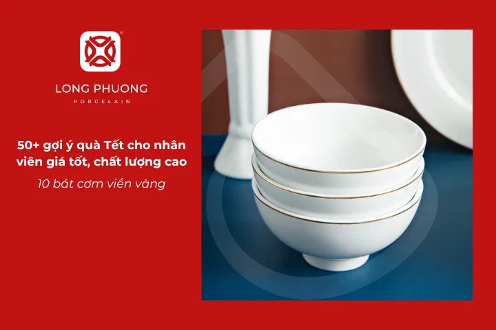 10 bát cơm viền vàng là món quà biểu tượng gắn kết gia đình và những bữa cơm đoàn viên