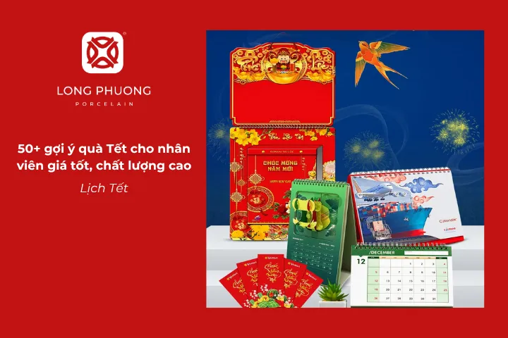 Lịch Tết là vật dụng thiết thực, tượng trưng cho sự khởi đầu mới may mắn