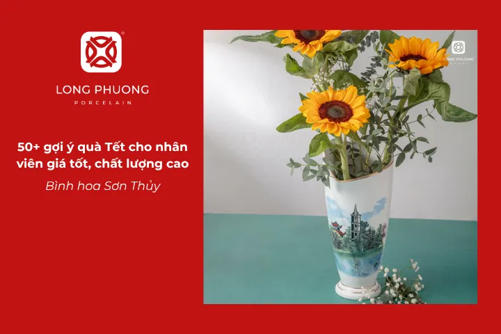Bình hoa Sơn Thủy mang giá trị thẩm mỹ cao, tượng trưng cho sự sung túc và bền vững