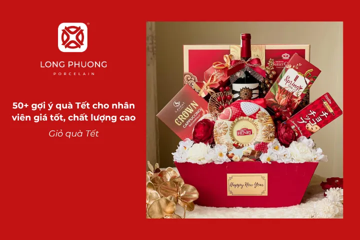 Giỏ quà Tết biểu tượng cho sự may mắn và thành công trong năm mới