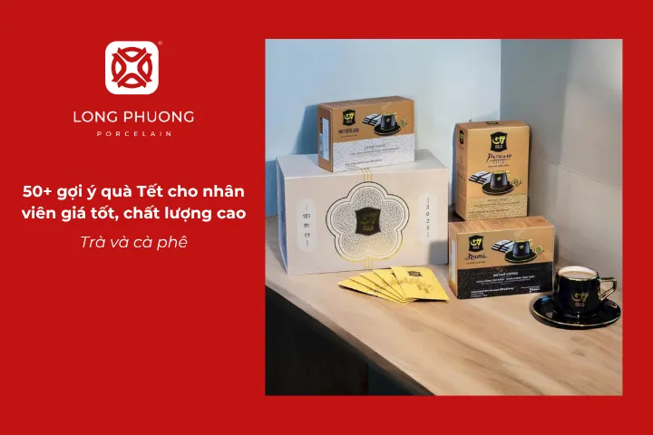 Trà và cà phê khởi đầu ngày mới đầy năng lượng và may mắn cho nhân viên