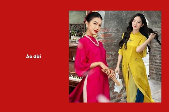 Áo dài truyền thống làm quà Tết cho đối tác nữ