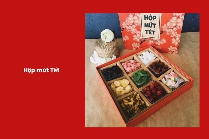 Hộp mứt Tết cao cấp