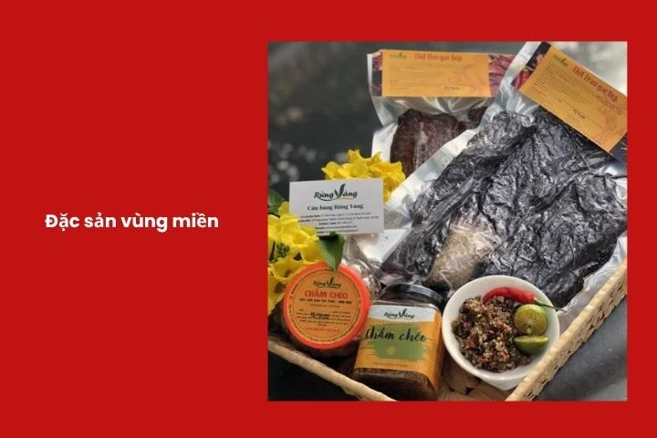 Đặc sản vùng miền làm quà Tết đối tác