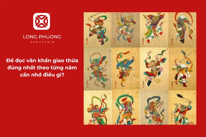 Đọc văn khấn giao thừa đúng theo từng năm thể hiện sự tôn kính các vị quan hành khiển